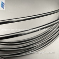4,76 mm czarny kabel powlekany TPU stalowy